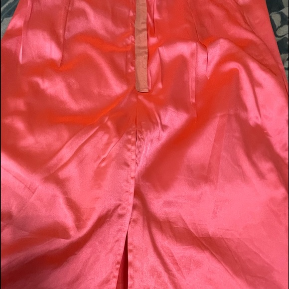 Patrizia Luca Milano orange cotton cocktail dress - Picture 2 of 8